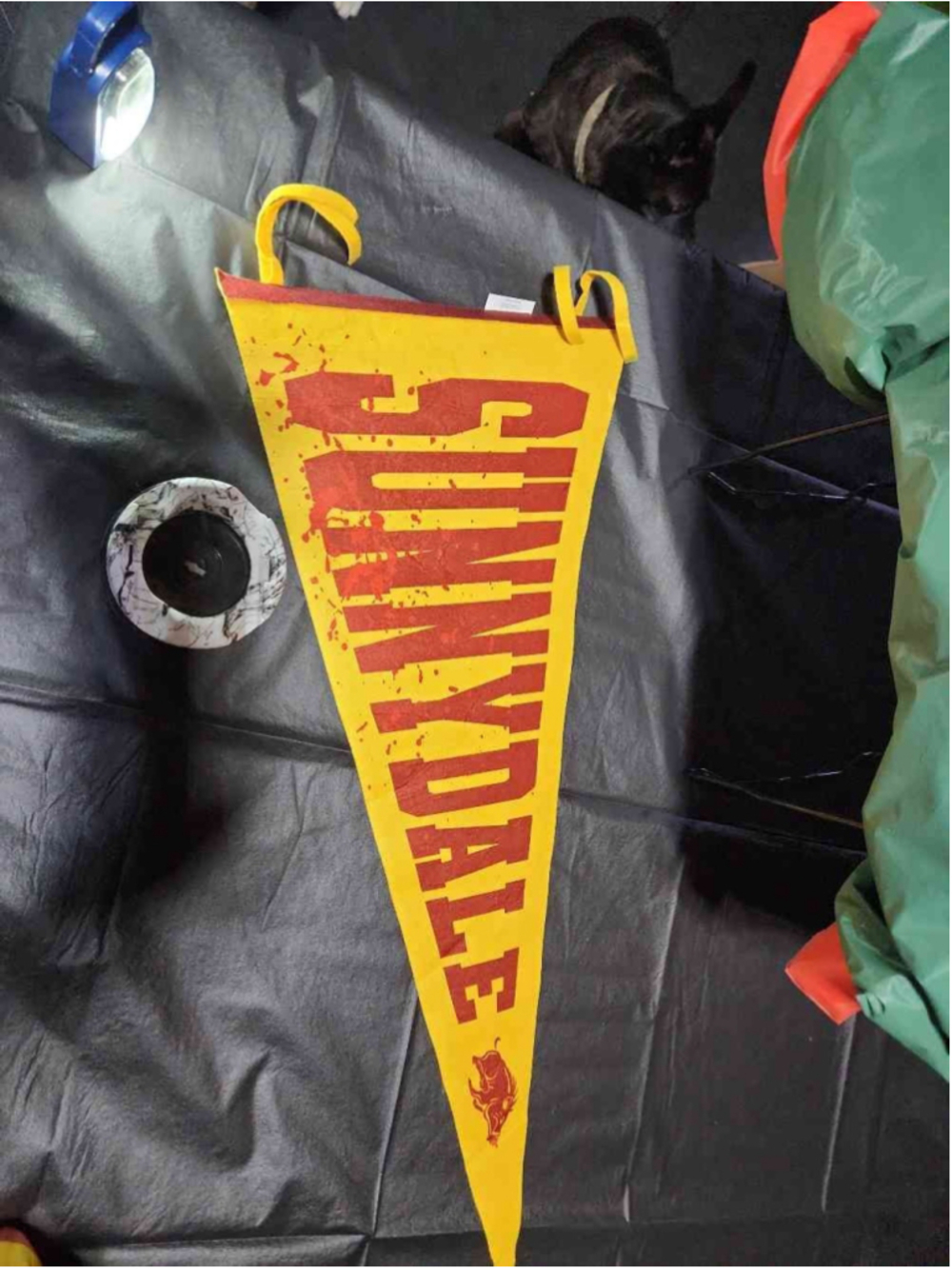 Sunnydale High School Buffy The Vampire Slayer Fan Art Feather Flag Banner